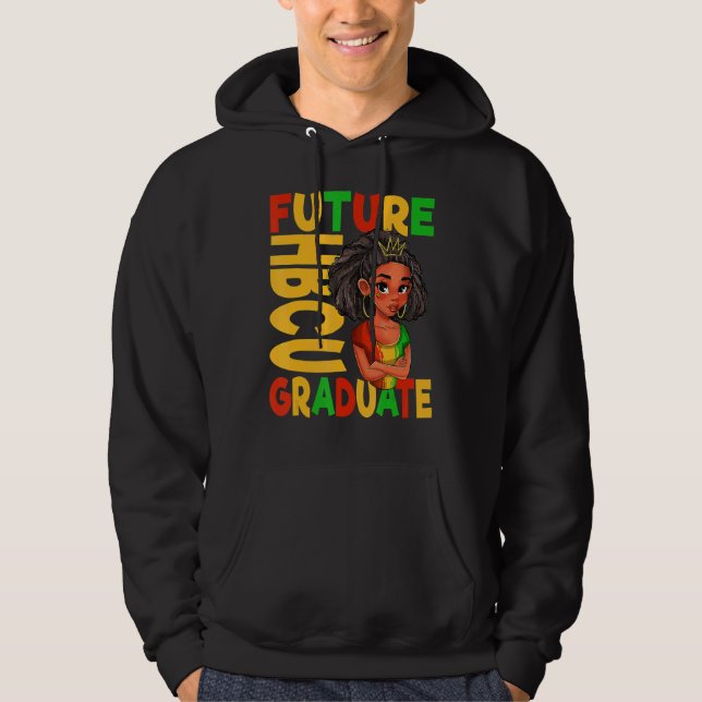 Sudadera Futuro historia de la universidad de Hbcu - Chica  (Anverso)