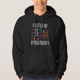 Sudadera Futuro Ingeniero Robotics Futurista Machine AI