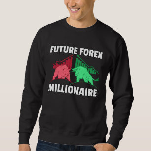 Sudadera Futuro millonario de Forex Inversión Daytrader Inv