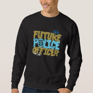 Sudadera Futuro Oficial De Policía Aplicación De La Ley Par