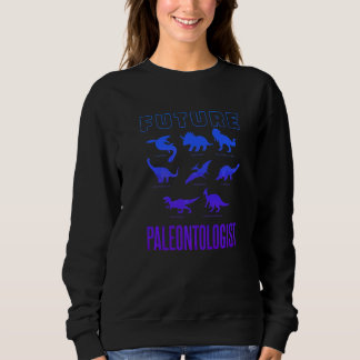 Sudadera Futuro Paleontólogo Dinosaurios Niños Rex Cute Ani