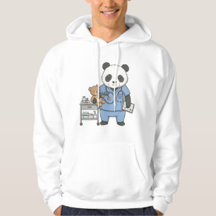 Sudadera Futuro Panda Enfermero: Adorable Estudiante de Med