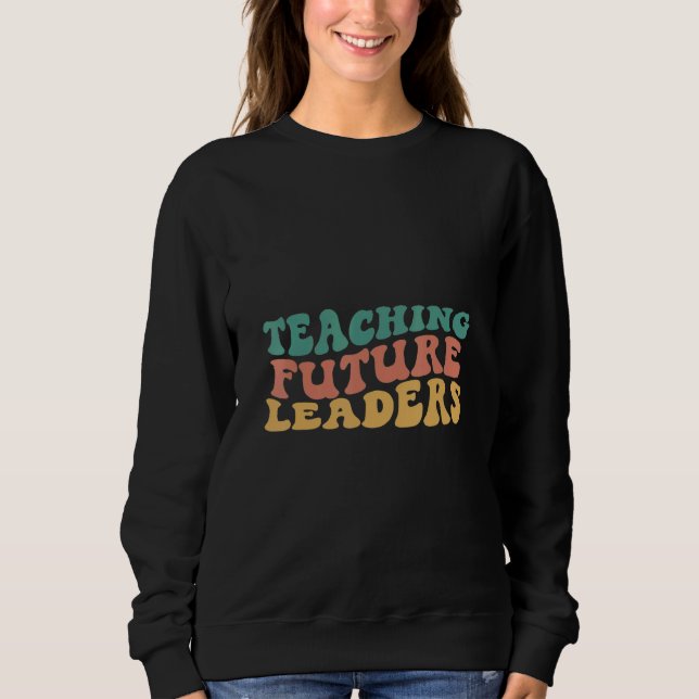 Sudadera Futuro profesor de Vintage (Anverso)