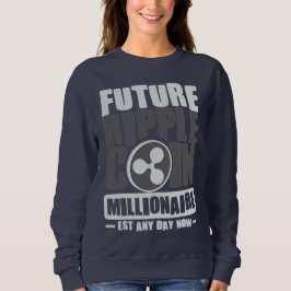 Sudadera Futuro RIPPLE Coin Millionaire - Este en cualquier