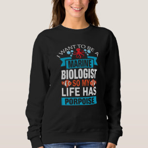 Sudadera Futuros niños y adolescentes de biología marina Bi