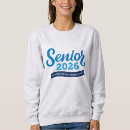 Sudadera FVHS Senior 2026 (Ash)