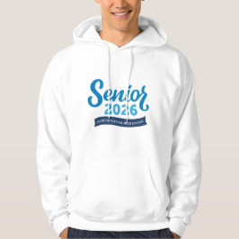Sudadera FVHS Senior 2026 Hoodie (Blanco)