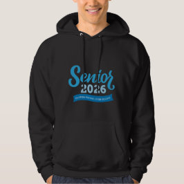 Sudadera FVHS Senior 2026 Hoodie (Negro)