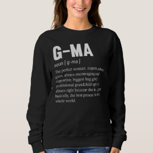 Sudadera G Mamáes Definición Nana Abuela Día de la Madre Ma