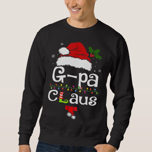 Sudadera G-Pa Claus Navidades Familia Pajama Matando Navida (Anverso)