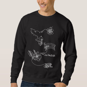 Sudadera Ga de bandera de Boricua de Puerto Rico de la tard