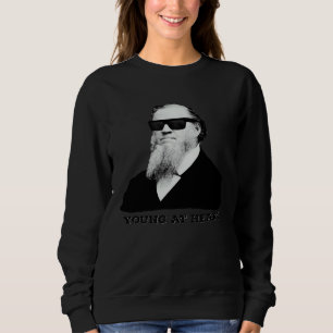 Sudadera Gafas de sol Brigham Young corazón LDS