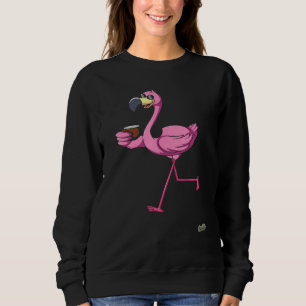 Sudadera Gafas de sol de flamenco rosa bebe coco