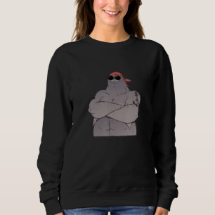 Sudadera Gafas de sol de foca Agua Mar León Océano Animal M