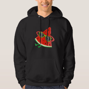 Sudadera Gafas De Sol De Fruta De Verano De Melón En La san