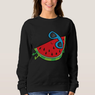 Sudadera Gafas De Sol De Fruta De Verano De Melón En La san