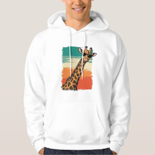 Sudadera Gafas de sol de jirafa geniales Camiseta vintage d