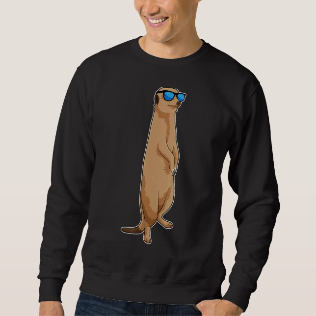 Sudadera Gafas de sol de Meerkat (Anverso)