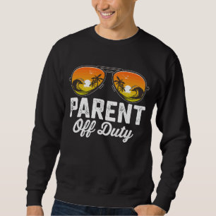 Sudadera Gafas de sol de padres fuera de servicio último dí