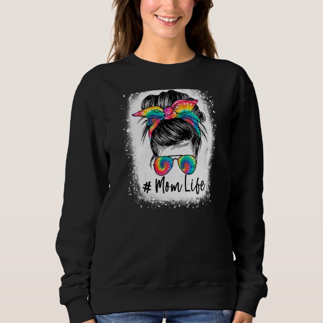 Sudadera Gafas de sol de pelo de un pozo de vida de las muj (Anverso)