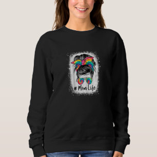 Sudadera Gafas de sol de pelo de un pozo de vida de las muj