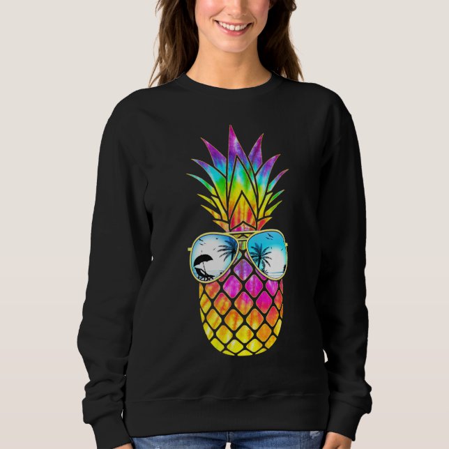 Sudadera Gafas de sol de piña Aloha Bebe Hawaii (Anverso)