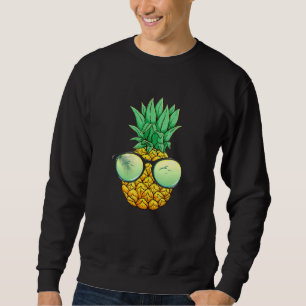 Sudadera Gafas de sol de piña Aloha Hawaii playas de Hawái