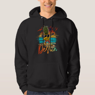 Sudadera Gafas de sol de piña Dabbing Destin Florida verano