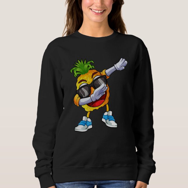 Sudadera Gafas de sol de piña Guay Dabbing Tropical Frutos (Anverso)