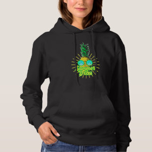 Sudadera Gafas de sol de piña Playas Vibes de verano de Haw
