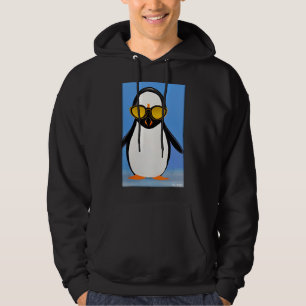 Sudadera Gafas de sol de pingüino animal salvaje Pájaro Mar