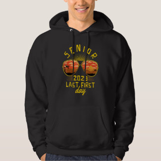 Sudadera Gafas de sol de puesta de sol retro de verano Seni
