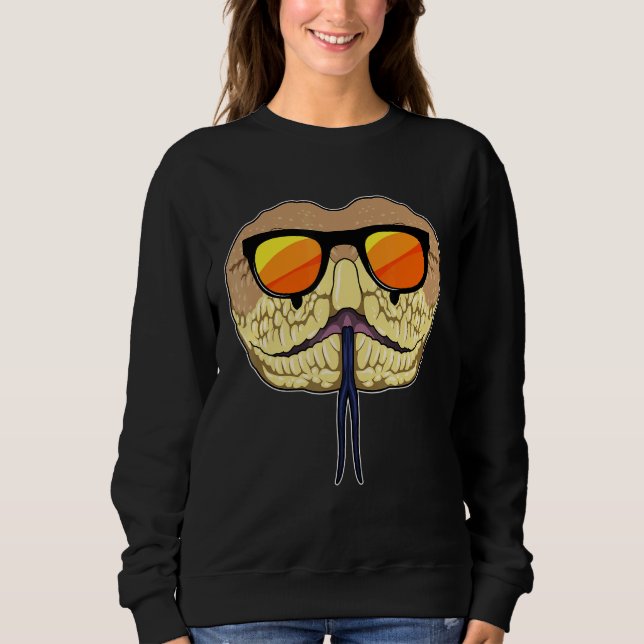 Sudadera Gafas de sol de serpiente (Anverso)