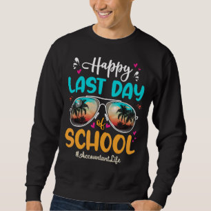 Sudadera Gafas de sol del colegio Happy Last Day