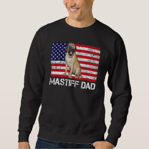 Sudadera Gafas de sol deslumbrar a papá bandera estadounide