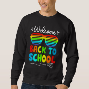Sudadera Gafas de sol Maestros Alumnos Bienvenidos de vuelt