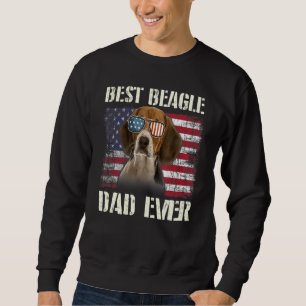 Sudadera Gafas de sol para hombre Best Beagle Papá del sigl