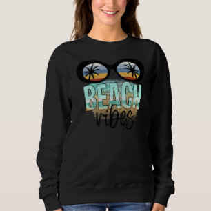 Sudadera Gafas De Sol Playa Aloha Playa Una Playa Vintage D