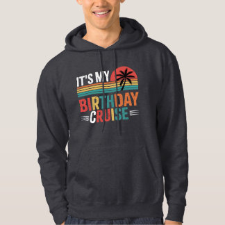 Sudadera Gafas de sol retro para crucero de cumpleaños