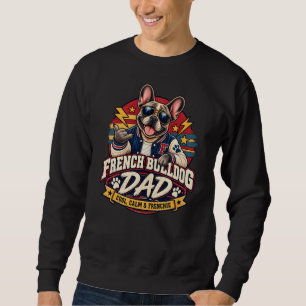 Sudadera Gafas de sol retro universitarias para papá de Bul
