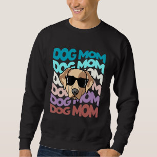 Sudadera Gafas de sol Retro Vintage Labrador Retriever Perr