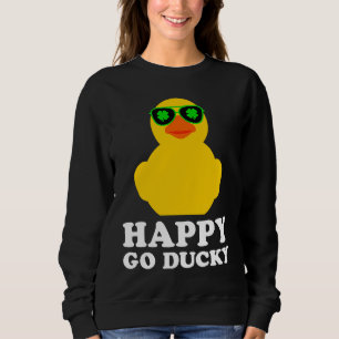 Sudadera Gafas de sol trébol de cuatro hojas Pato de goma S