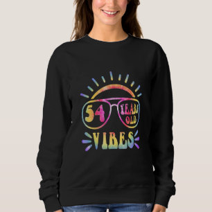 Sudadera Gafas de sol Vibraciones de Verano Tie Dye 54 Cump
