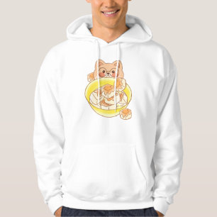 Sudadera Gafas Shiba Piou: Desafío del Tazón de Tofu Kawaii