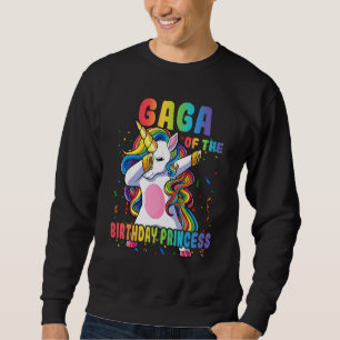 Sudadera Gaga De La Princesa Nacida Dabbing Unicorn Chica
