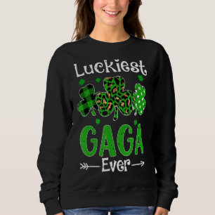 Sudadera Gaga más afortunada del mundo: Día del leopardo sh