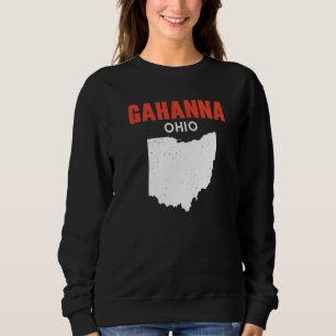 Sudadera GAHANNA Ohio EE. UU. Estado América Viajes Ohioan