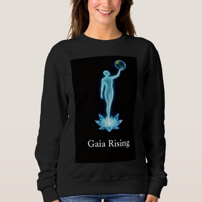 Sudadera Gaia Rising Womens Sweatshirt (Anverso)