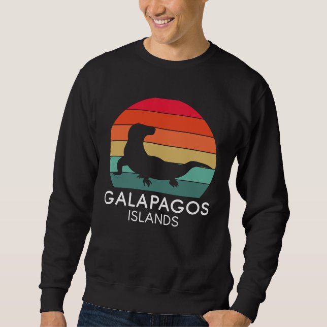 Sudadera Galapagos Islands National Park Lizard Ecuador Oce (Anverso)