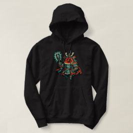 Sudadera Galaxia de Sandía Shogun — Samurái Cósmico Vintage